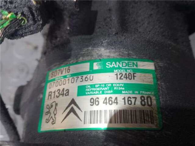 Foto 3ª: Compresor Aire Acondicionado Citroen Xsara 2.0 HDI 90 [RHY (DW10TD)]
