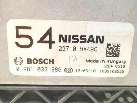 Foto 4ª: Centralita Motor ECU Nissan Qashqai 1.6 DCI ALL MODE 4X4-I 130CV 96KW [R9M414] (2017)