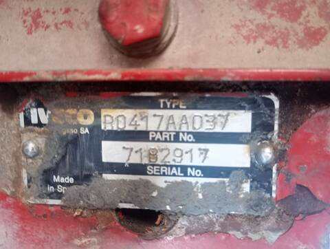 Foto 2ª: Puente Trasero Iveco Daily 35 C 12 35 S 12 AEKA14A1 AEKA14AA AEKA64A1 ... 116CV 85KW [F1AE0481B] (2003)