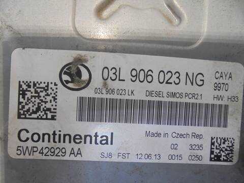 Foto 3ª: Centralita Motor ECU Skoda Fabia AMBITION 75CV 55KW [CAY] (2013)