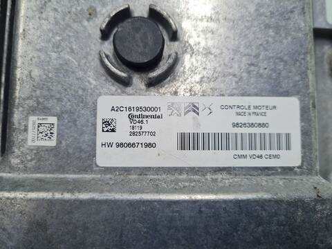 Foto 3ª: Centralita Motor ECU Opel Crossland BUSINESS ELEGANCE 130CV 96KW [EB2DTS] (2018)