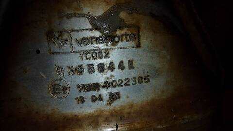 Foto 3ª: Catalizador Renault Clio 1.2 5/357Y 5/357K) 58CV 43KW [D7F] (1997)