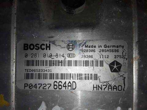 Foto 3ª: Centralita Motor ECU Chrysler Voyager VERSION INDEFINIDA
