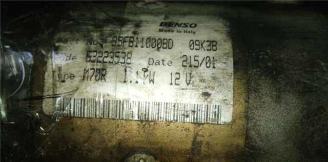 Motor de Arranque Ford Fiesta 1.3 I