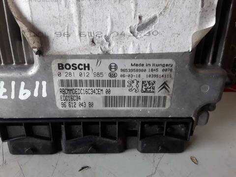 Foto 2ª: Centralita Motor ECU Citroen C4 BERLINA 1.6 HDI CAT 9HY - DV6TED4) 109CV (2020)
