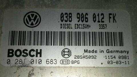 Foto 3ª: Centralita Motor ECU Seat Toledo 1.9 TDI 110CV 81KW [ASV] (2003)