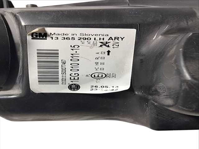 Foto 3ª: Faro Izquierdo Opel Astra 1.6 CDTI DPF 110CV (2010)