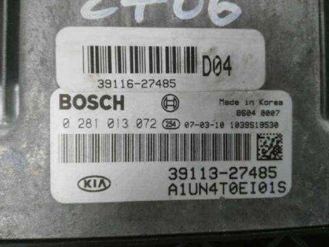 Foto 2ª: Centralita Motor ECU Kia Carens CONCEPT 140CV 103KW (2010)