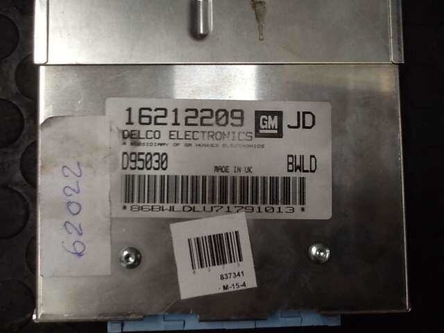Foto 2ª: Centralita Motor ECU Opel Corsa 1.200 8V45CV/33KW 0CV [X12SZ] (1997)