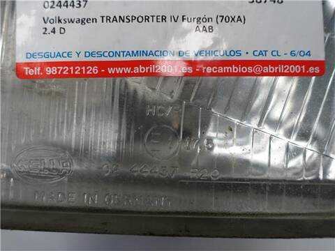 Foto 3ª: Faro Izquierdo Volkswagen Transporter 2.4 D 78CV 57KW FURGON [AAB] (2020)