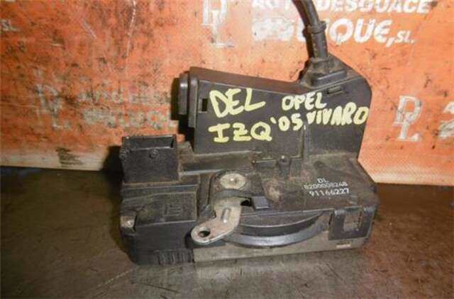 Foto 2ª: Cerradura Puerta Delantera Izquierda Opel Vivaro 1.9 COMBI 2.7T CORTO [1.9 LTR. - 74 KW CDTI CAT (F9Q-760 - L08)] [F9Q 760]