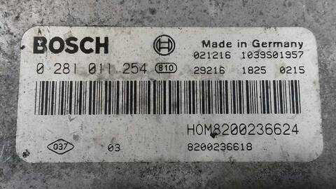 Foto 3ª: Centralita Motor ECU Renault Master 2.5 DIESEL 115CV 84KW [G9U A7] (2003)