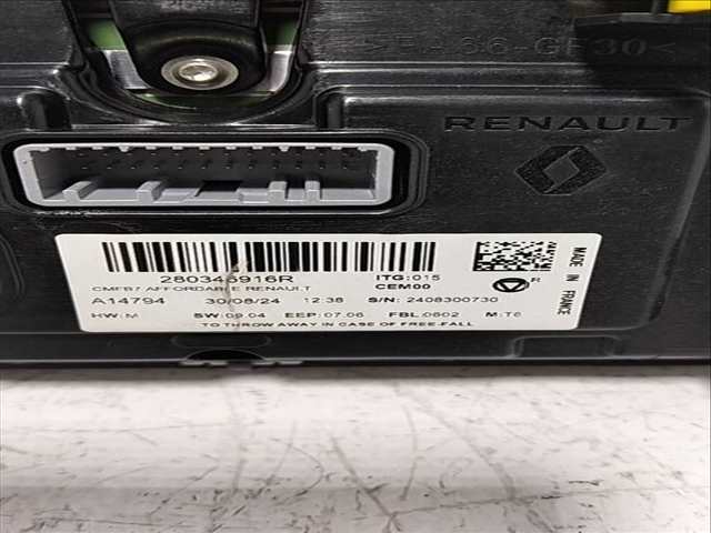 Foto 3ª: Pantalla Multifuncion Renault Clio 1.0 TCE BIVALENT. GASOLINA - GPL 101CV (2019)