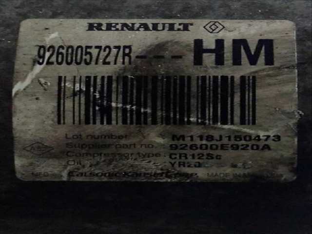 Foto 3ª: Compresor Aire Acondicionado Dacia Lodgy 1.6 LPG JSAV) (2012)