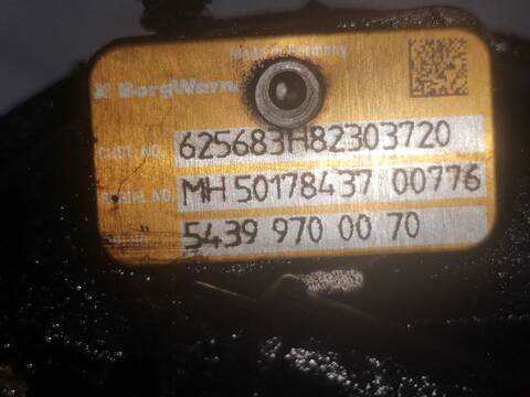 Turbocompresor Renault Scenic K9K832