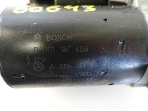 Foto 3ª: Motor de Arranque Mercedes Clase C 160 1.8 C 180 COMPRESSOR 203.746) COUPE 143CV 105KW [M 271.946] (2007)