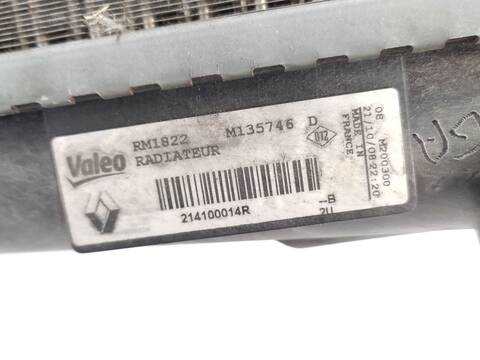 Foto 2ª: Radiador Motor Renault Megane 1.6 16V BZ1B BZ1H) HATCHBACK 110CV 81KW III HATCHBACK BZ0/1_ B3_) [K4M858] (2008)