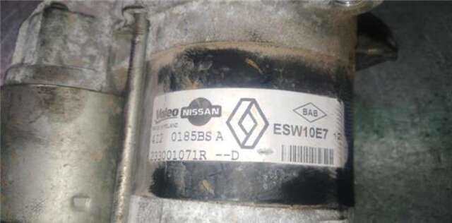 Foto 1ª: Motor de Arranque Renault Megane 1.2 EXPRESSION [1.2 LTR. - 85 KW 16V TCE] III BERLINA 5P (2008-_) [H5FA400]
