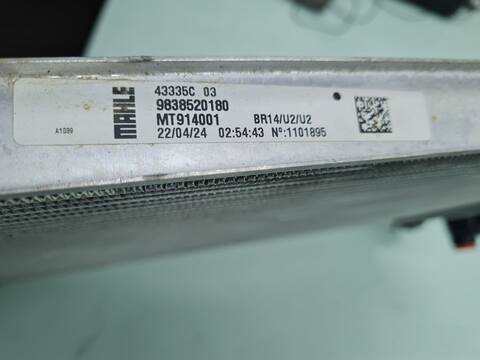 Foto 2ª: Radiador Motor Citroen C5 C-SERIES AIRCROSS 130CV 96KW [HN05] (2024)