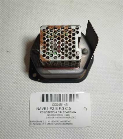Calefacción Nissan Patrol 2.8 D GR Y60