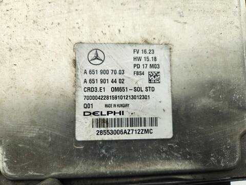 Foto 3ª: Centralita Motor ECU Mercedes Clase B 150 B 200 CDI 246.208) 136CV 100KW [651930] (2017)