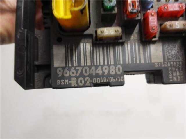 Foto 3ª: Centralita BSM Peugeot 407 1.6 CONFORT [1.6 LTR. - 80 KW HDI FAP CAT (9HZ - DV6TED4)] [9HZ (DV6TED4)]