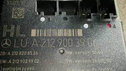 Foto 2ª: Centralita Cierre Centralizado Mercedes Clase C 160 2.2 CDI CAT BERLINA 170CV 125KW [651911] (2007)