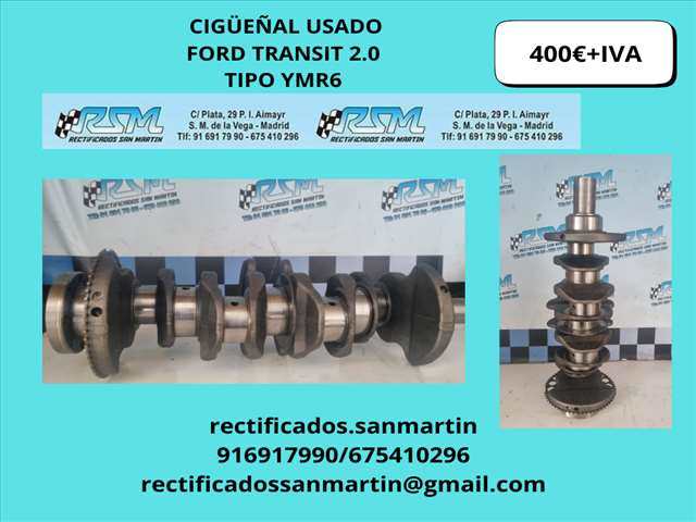 Cigüeñal Ford Transit 2.0