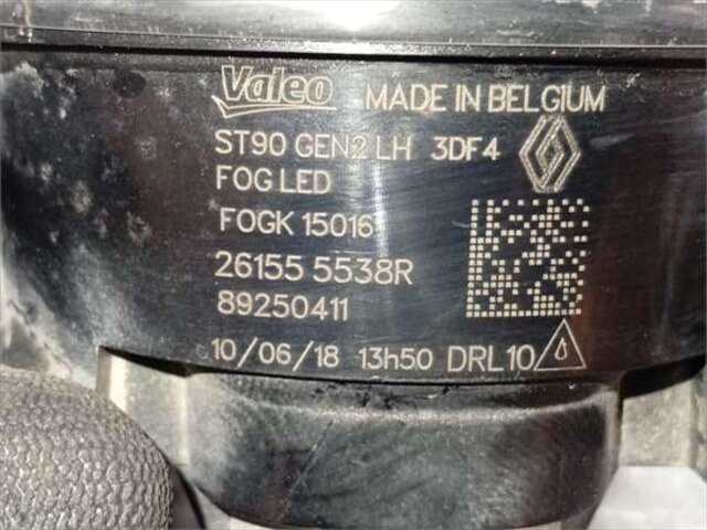 Foto 2ª: Faro Antiniebla Delantero Izquierdo Renault Captur 0.9 DYNAMIQUE [0.9 LTR. - 66 KW TCE ENERGY] [H4BB408]