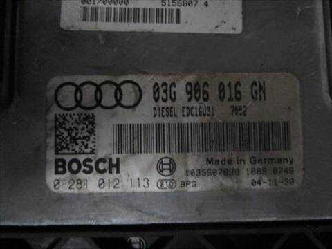 Foto 2ª: Centralita Motor ECU Audi A4 2.0 TDI 16V 103KW) BERLINA 140CV [BLB] (2005)