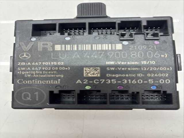 Centralita Check Control Mercedes Vito 654.920 OM654 136 CV 100KW
