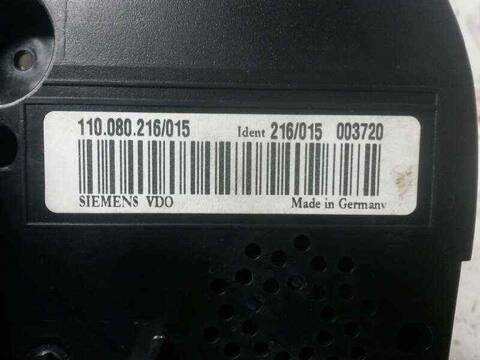 Foto 3ª: Cuadro de Instrumentos Volkswagen Touran 116CV 85KW (2003)