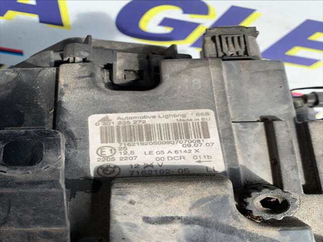 Foto 2ª: Faro Derecho Bmw X3 3.0 DI 218CV 0CV [306D3] (2007)