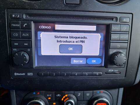 Sistema GPS Nissan Qashqai ACENTA 4X4 141CV 104KW