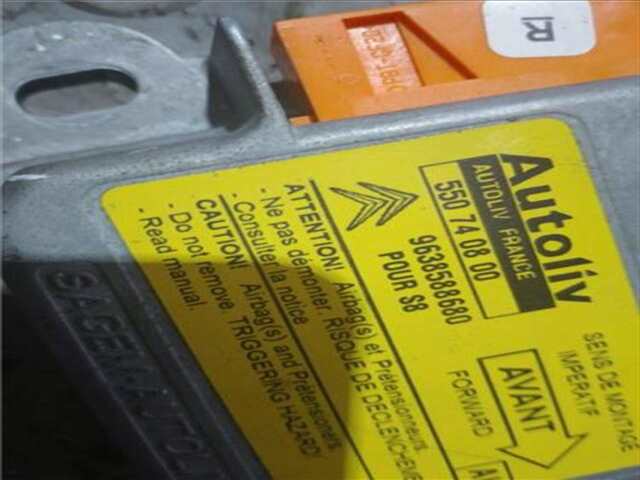 Foto 3ª: Centralita Airbag Citroen Saxo 1.4 VTS [1.4 LTR. - 55 KW] [KFX (TU3JP)]