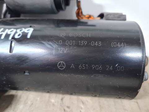Foto 2ª: Motor de Arranque Mercedes Clase C 160 C 220 CDI BLUEEFFICIENCY 204.302) COUPE 170CV 125KW [OM651911] (2012)