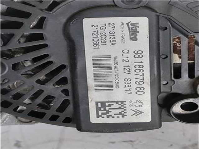 Foto 3ª: Alternador Citroen C3 1.2 LIVE 68CV 50KW [HM01] (2017)