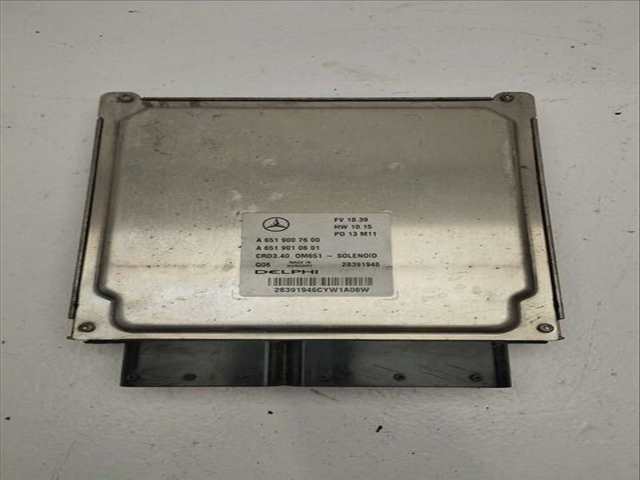 Foto 3ª: Centralita Motor ECU Mercedes Clase C 160 CLA 200 CDI 117.301) 136CV 100KW [651901] (2022)