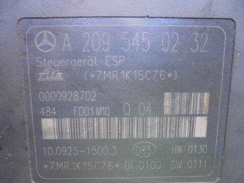 Foto 2ª: Abs Mercedes Clase C 160 C 220 CDI 203.706) COUPE 143CV 105KW [611962] (2002)