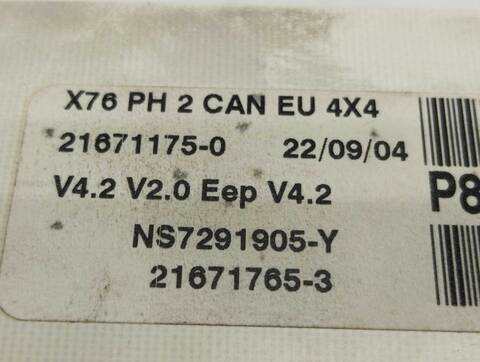 Foto 2ª: Cuadro de Instrumentos Renault Kangoo 1.5 DCI DIESEL 65CV 48KW [K9K A7] (2004)
