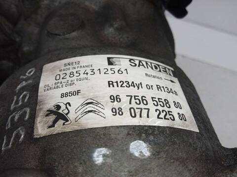 Foto 3ª: Compresor Aire Acondicionado Citroen C4 ONETONE 99CV 73KW [BH02] (2016)