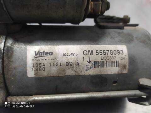 Foto 4ª: Motor de Arranque Opel Meriva SELECTIVE 95CV 70KW [A13DTE] (2014)