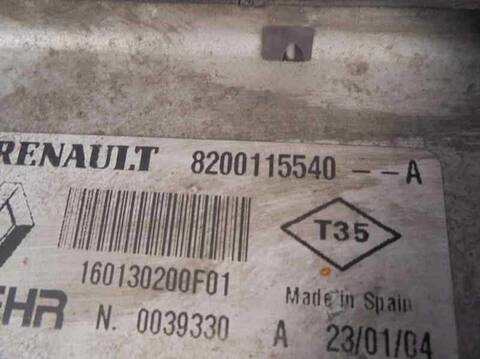 Foto 2ª: Intercooler Renault Megane 1.9 DCI DIESEL BERLINA 120CV 88KW II BERLINA 3P [F9Q B8] (2004)