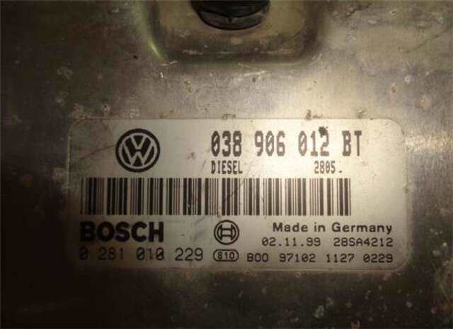 Foto 3ª: Centralita Motor ECU Seat Leon 1.9 SIGNO [1.9 LTR. - 81 KW TDI] [AHF]