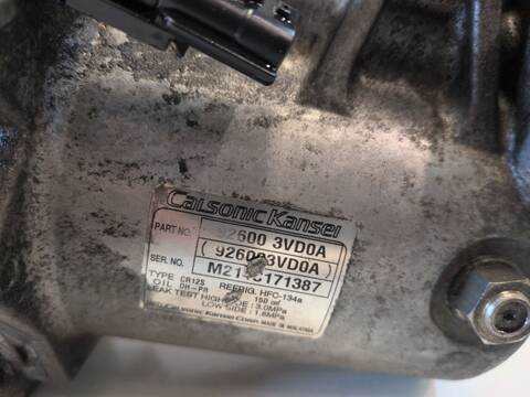 Foto 2ª: Compresor Aire Acondicionado Nissan NV200 K9K608 (2015)