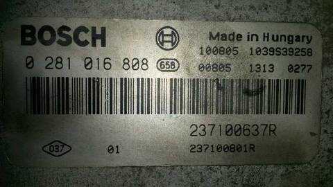 Foto 2ª: Centralita Motor ECU Renault Master L1H1 KA 2 8T 125CV 92KW [M9T A6] (2010)