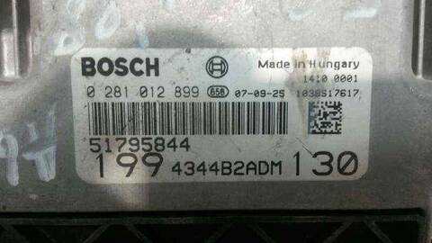 Foto 3ª: Centralita Motor ECU Fiat Grande Punto 1.9 8V JTD CAT 131CV 96KW (2005)