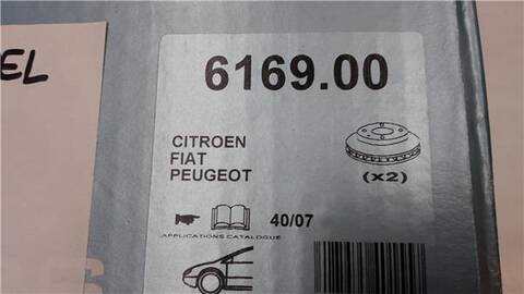 Foto 3ª: Disco Freno Delantero Citroen C2 VERSION INDEFINIDA COMBI/BUS