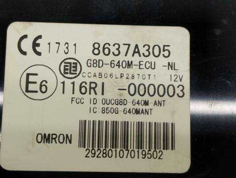 Foto 2ª: Centralita Motor ECU Mitsubishi Outlander 2.0 DI-D INTENSE 140CV 103KW [BSY] (2007)