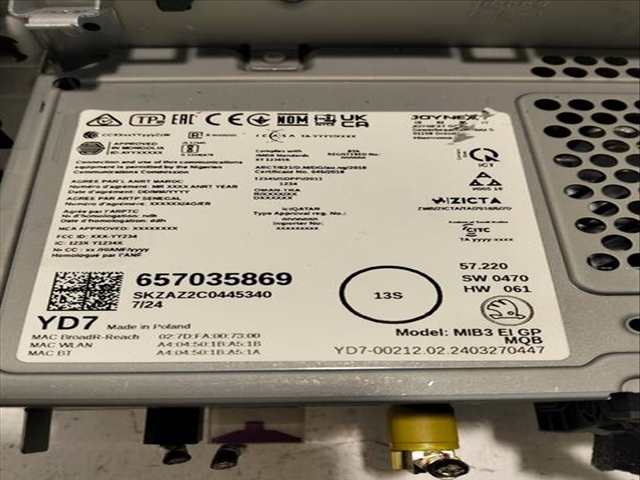 Foto 3ª: Sistema GPS Skoda Fabia ACTIVE 1.0 TSI 95CV (2021)